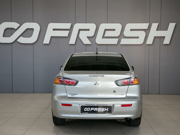 2013 Mitsubishi Lancer X Рестайлинг, серебристый, 990000 рублей - вид 6