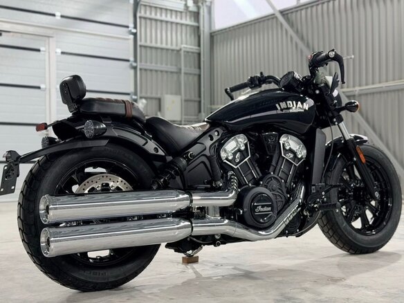 2022 Indian Scout, чёрный - вид 6