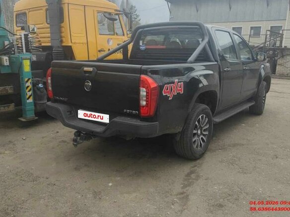 2024 Foton Tunland G7, чёрный - вид 3