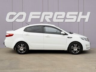 2013 Kia Rio III, белый, 799000 рублей, вид 5