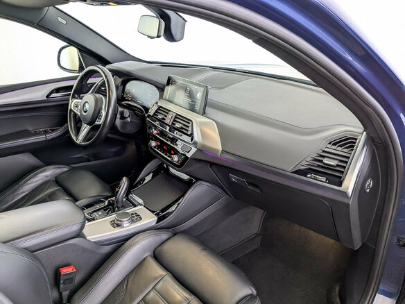 2020 BMW X4 30d II (G02), синий, 4785000 рублей - вид 10