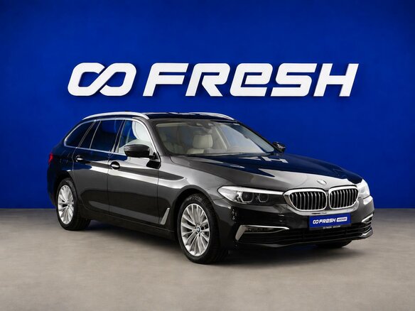 2018 BMW 5 серии 520d VII (G30/G31/G38), чёрный, 2899055 рублей