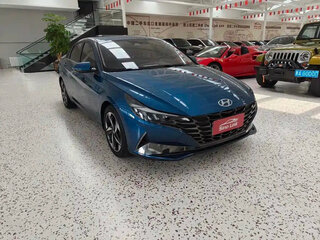 2022 Hyundai Elantra VII (CN7), синий, 1225000 рублей, вид 3