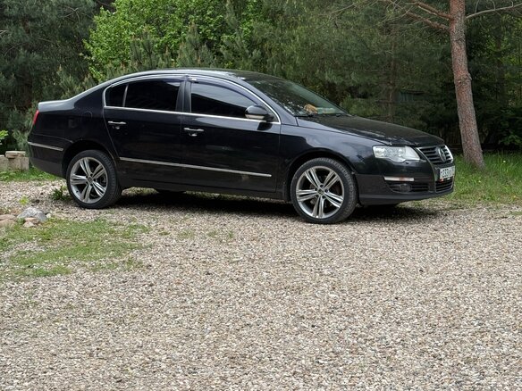 2009 Volkswagen Passat B6, чёрный, 650000 рублей - вид 8
