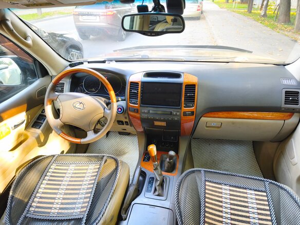 2003 Lexus GX 470 I, чёрный, 1350000 рублей - вид 6