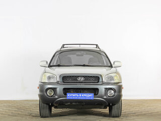 2004 Hyundai Santa Fe I, серебристый, 499000 рублей, вид 2