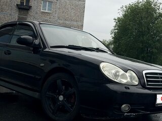 2004 Hyundai Sonata IV (EF) Рестайлинг, чёрный, 330000 рублей, вид 1