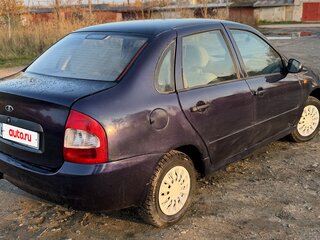 2009 Lada (ВАЗ) Kalina I, синий, 180000 рублей, вид 4