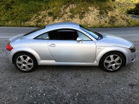 2000 Audi TT I (8N), серебристый, 399000 рублей - вид 7