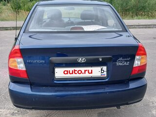 2010 Hyundai Accent ТагАЗ II, синий, 490000 рублей, вид 2