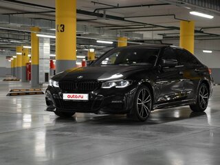 2020 BMW 3 серии 320d xDrive VII (G2x), чёрный, 3850000 рублей, вид 3