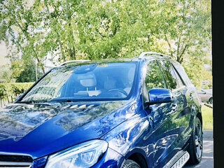 2016 Mercedes-Benz GLE 400 9G-Tronic I (W166), синий, 3000000 рублей, вид 2