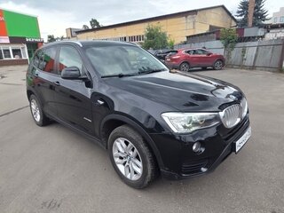 2015 BMW X3 28i xDrive II (F25) Рестайлинг, чёрный, 1650000 рублей, вид 2
