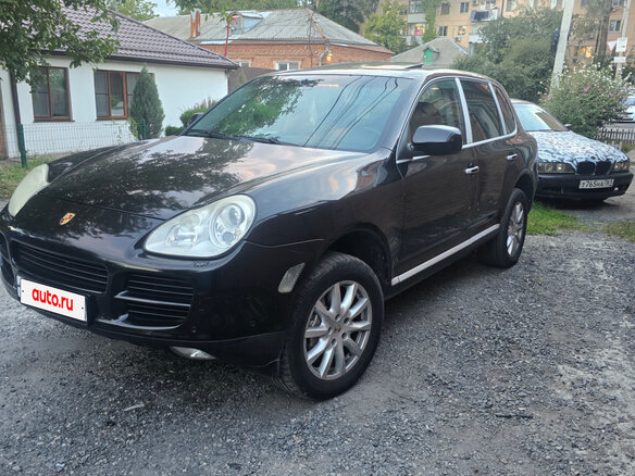 2004 Porsche Cayenne S I (955), чёрный, 700000 рублей