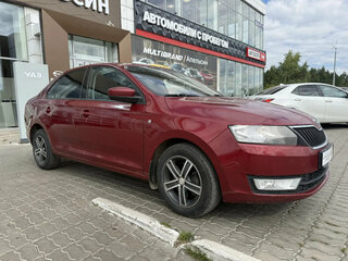 2015 Skoda Rapid I, красный, 996400 рублей, вид 5