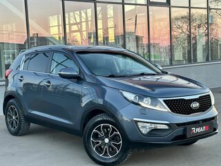 2015 Kia Sportage III Рестайлинг, синий, 1729000 рублей, вид 3