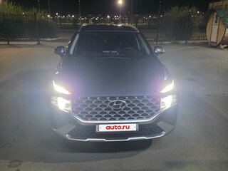 2021 Hyundai Santa Fe IV Рестайлинг, синий, 3100000 рублей, вид 1