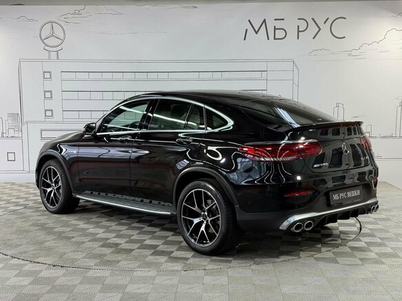 2021 Mercedes-Benz GLC Coupe AMG 43 AMG I (C253) Рестайлинг, чёрный - вид 9