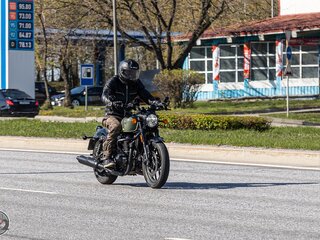 2024 Royal Enfield Shotgun, зелёный, 500000 рублей, вид 4
