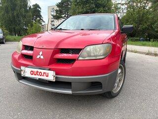 2002 Mitsubishi Outlander I, красный, 490000 рублей, вид 2