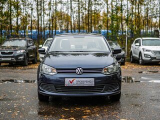 2014 Volkswagen Polo V, синий, 880000 рублей, вид 3