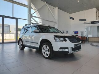 2015 Skoda Yeti I Рестайлинг, белый, 1245000 рублей, вид 3