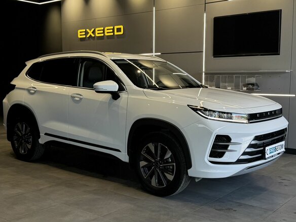 2023 Exeed LX I Рестайлинг, белый - вид 3