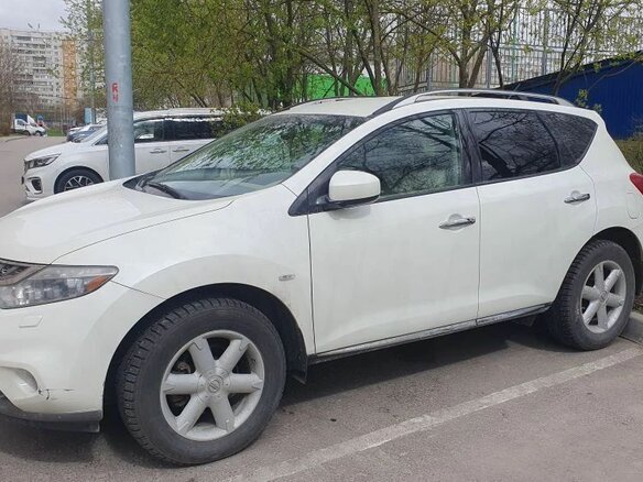 2010 Nissan Murano II (Z51) Рестайлинг, белый, 1130000 рублей - вид 2