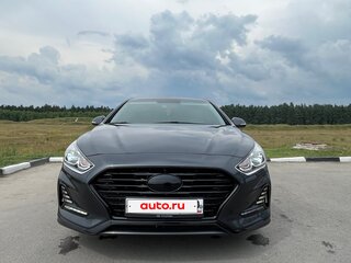 2017 Hyundai Sonata VII (LF) Рестайлинг, серый, 1400000 рублей, вид 1