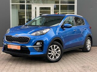 2018 Kia Sportage IV Рестайлинг, синий, 1949000 рублей, вид 1