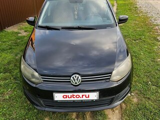 2013 Volkswagen Polo V, чёрный, 440000 рублей, вид 4