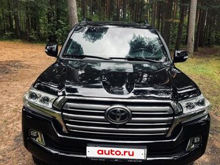 2016 Toyota Land Cruiser 200 Series Рестайлинг 2, чёрный, 8200000 рублей, вид 3