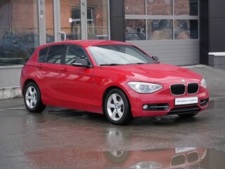 2012 BMW 1 серии 118i II (F20/F21), красный, 1040000 рублей, вид 3