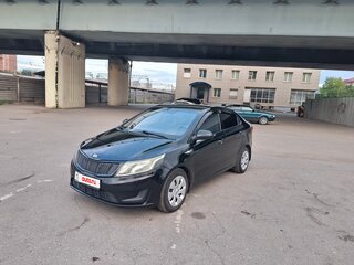 2014 Kia Rio III, чёрный, 430000 рублей, вид 1
