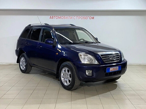 2012 Chery Tiggo (T11) I, синий, 399000 рублей