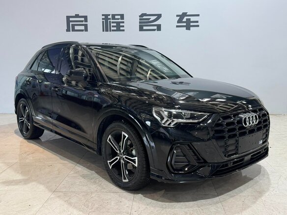 2022 Audi Q3 35 TFSI II (F3), чёрный - вид 2
