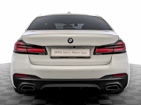 2021 BMW 5 серии 520i VII (G30/G31/G38) Рестайлинг, белый, 4350000 рублей - вид 5