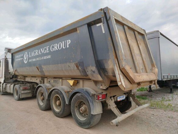 2021 Grunwald Полуприцеп самосвальный, серый, 1420000 рублей - вид 3