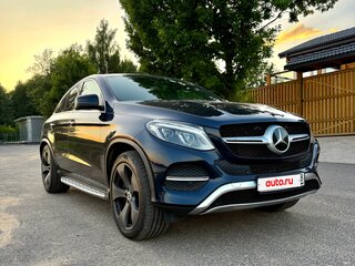 2015 Mercedes-Benz GLE Coupe 400 I (C292), синий, 3100000 рублей, вид 1