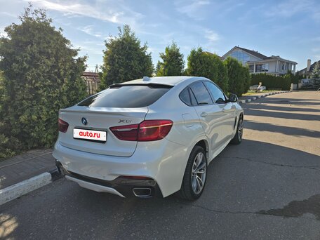 2017 BMW X6 40d II (F16), белый, 4250000 рублей, вид 5