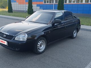 2008 Lada (ВАЗ) Priora I, чёрный, 205000 рублей, вид 1