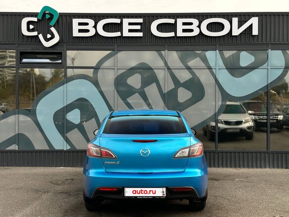 2009 Mazda 3 II (BL), голубой, 896000 рублей - вид 5