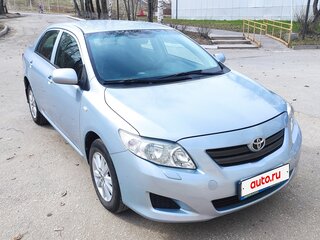 2007 Toyota Corolla X (E140, E150), голубой, 600000 рублей, вид 2