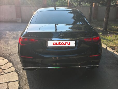 2022 Mercedes-Benz S-Класс 450 Long 4MATIC VII (W223), чёрный, 10000000 рублей, вид 4