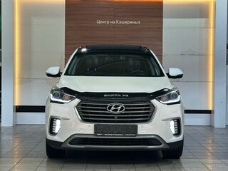 2017 Hyundai Santa Fe Grand III Рестайлинг, белый, 2499000 рублей, вид 2