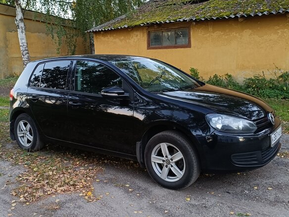 2012 Volkswagen Golf VI, чёрный, 790000 рублей - вид 5