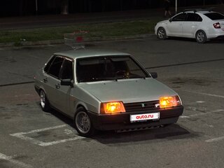2002 Lada (ВАЗ) 21099, серебристый, 230000 рублей, вид 5