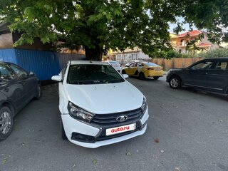 2017 Lada (ВАЗ) Vesta I, белый, 600000 рублей, вид 2