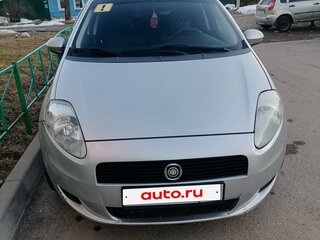 2007 Fiat Punto III Grande Punto, серебристый, 350000 рублей, вид 2