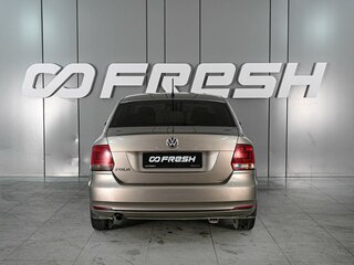 2016 Volkswagen Polo V Рестайлинг, бежевый, 1159000 рублей, вид 4